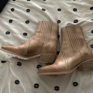 Brand new Free People cowboy booties